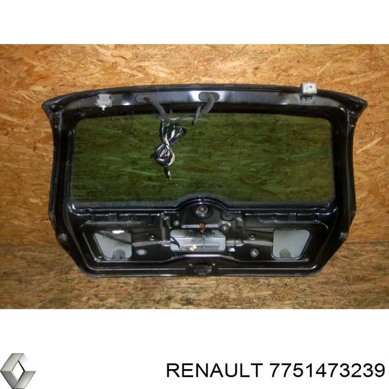 Drzwi tylne (bagażnika 3/5) Renault Clio II hatchback (BB, CB) (1998 - 2010) cena, od 233,30 USD