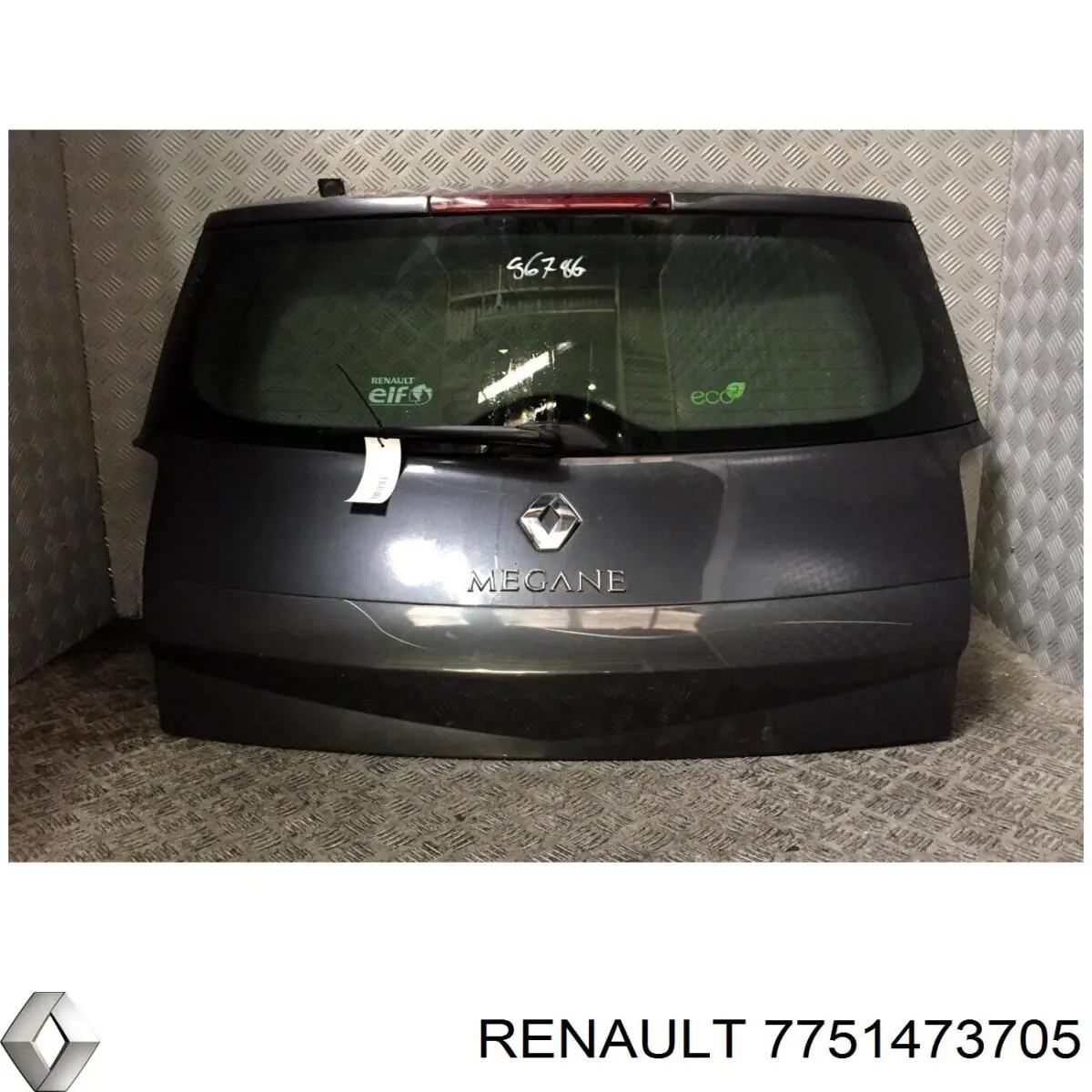 Drzwi tylne (bagażnika 3/5) Renault Megane II hatchback (BM0, CM0, BM1, CM1) (2002 - 2012) cena, od 175,61 USD
