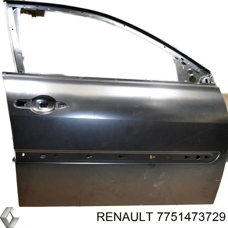 Drzwi przednie prawe do Renault Megane II LM0, LM1
