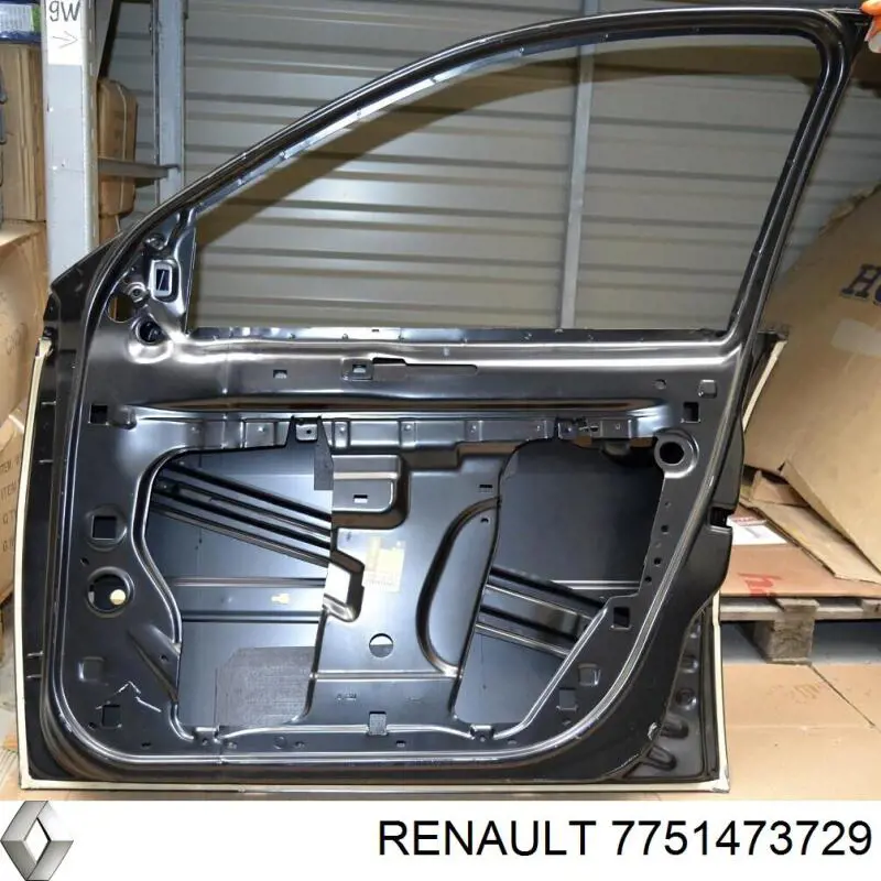 Drzwi przednie prawe Renault Megane II sedana (LM0, LM1) (2003 - 2012) cena, od 168,79 USD