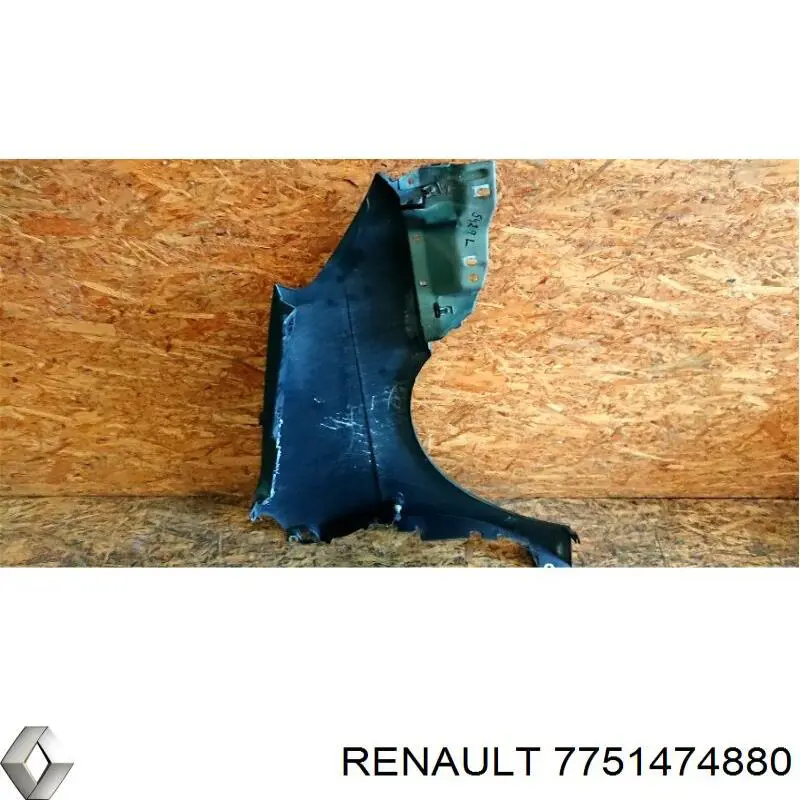 7751474880 Renault (RVI) Błotnik przedni lewy