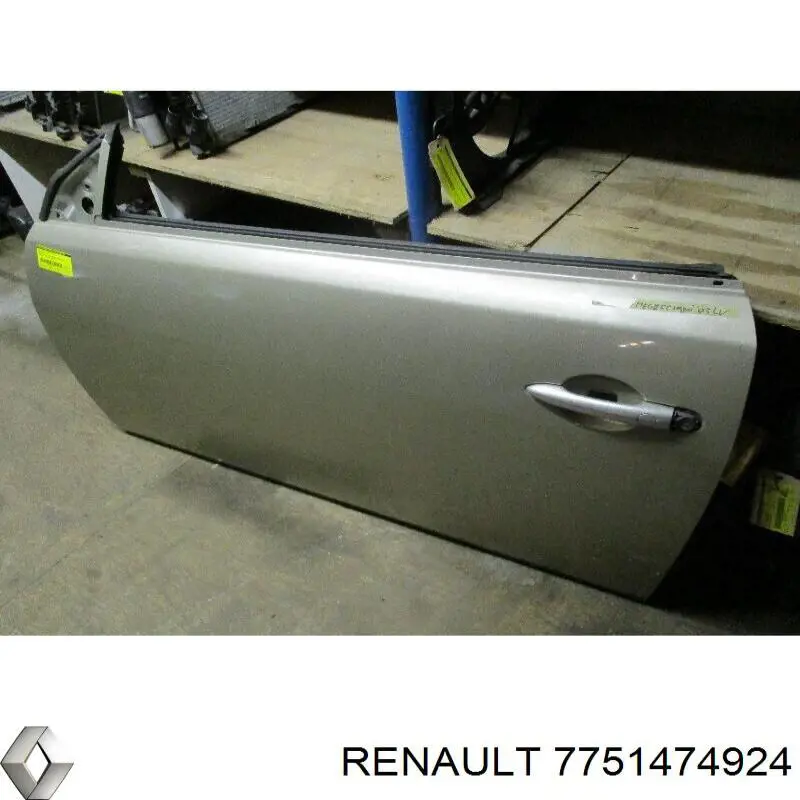 Drzwi przednie lewe do Renault Megane II EM0, EM1