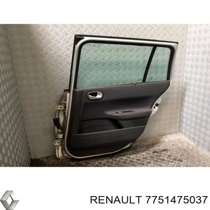 Drzwi tylne prawe do Renault Megane II KM0, KM1