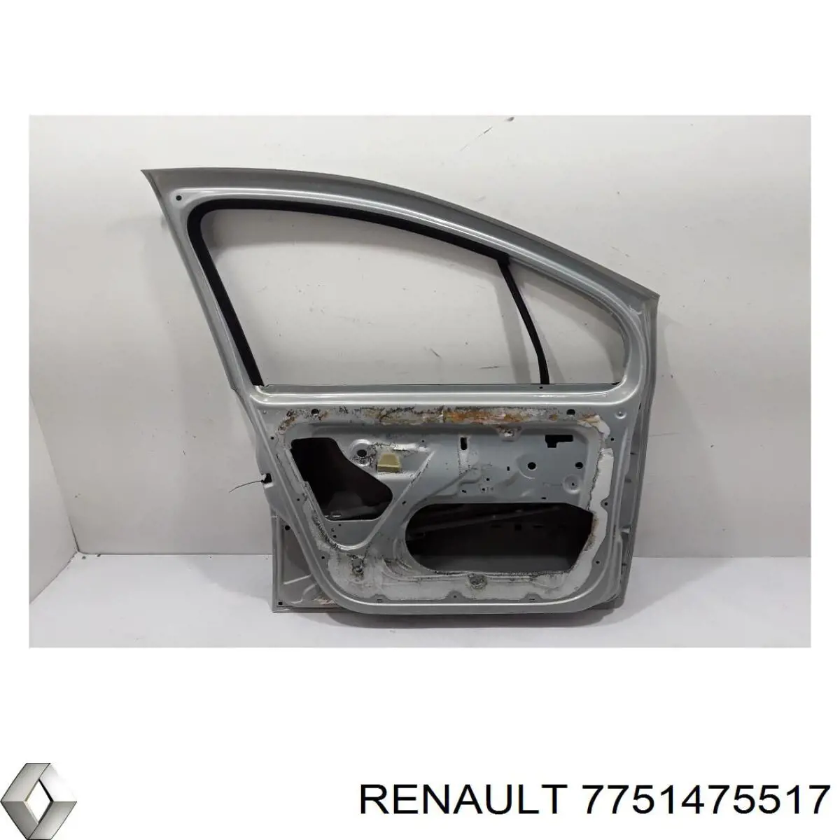 Drzwi przednie lewe Renault Modus minivan (JP0) (2004 - 2012) cena, od 360,24 USD