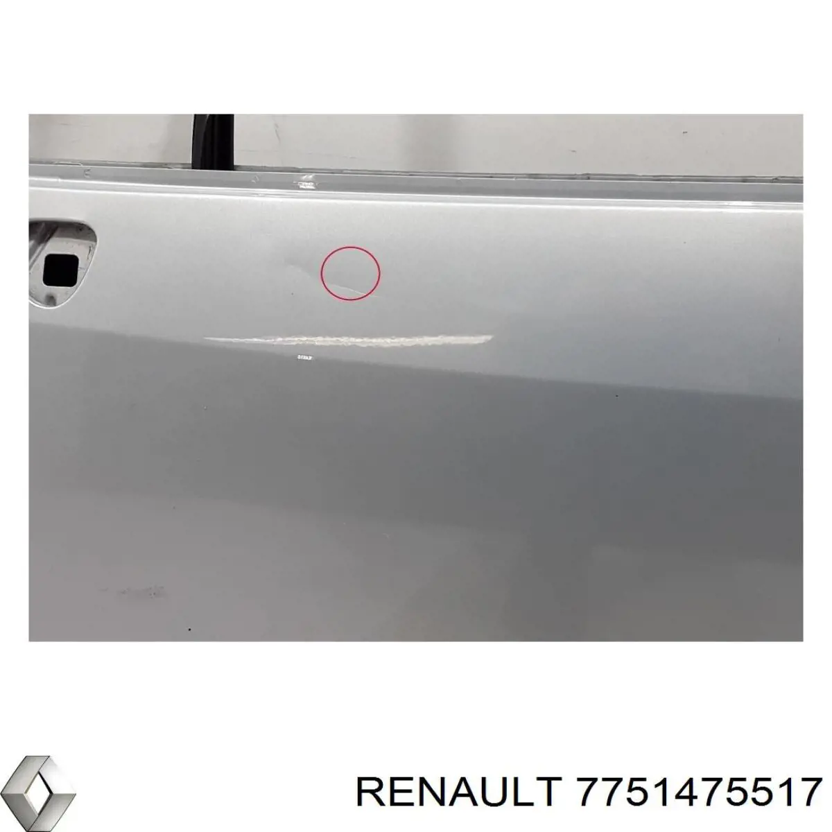  Drzwi przednie lewe Renault Modus 
