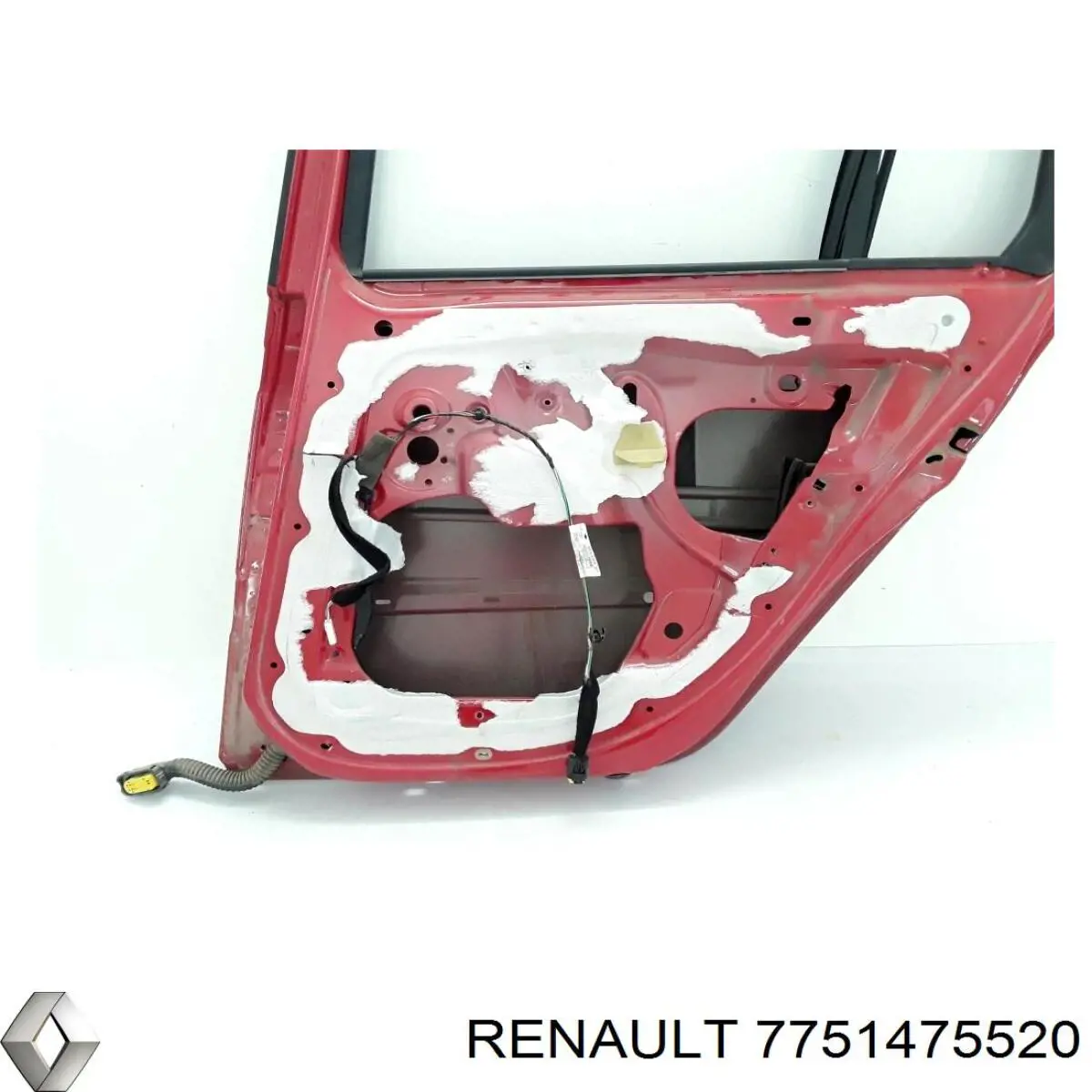  Drzwi tylne prawe Renault Modus 