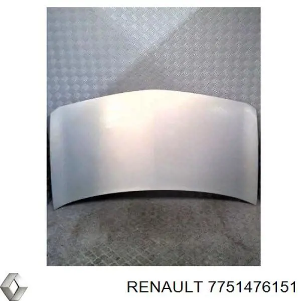 Do koszyka 7751476151 Renault (RVI) Maska silnika