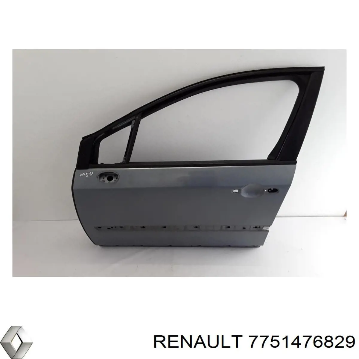 Drzwi przednie lewe Renault Vel Satis hatchback (BJ0) (2002 - 2009) cena, od 178,40 USD