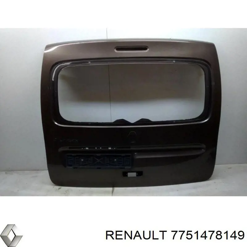 Drzwi tylne (bagażnika 3/5) do Renault Kangoo II FW0