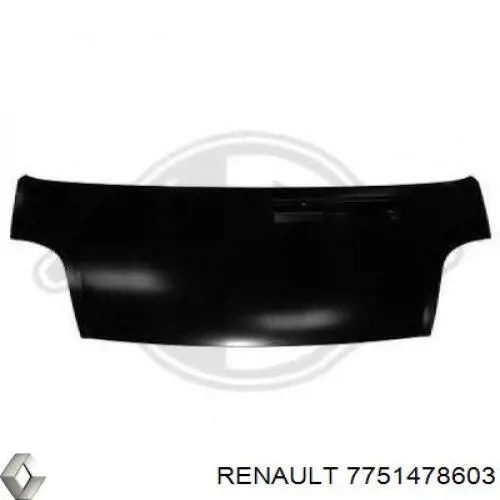 Maska silnika 7751478603 Renault (RVI)
