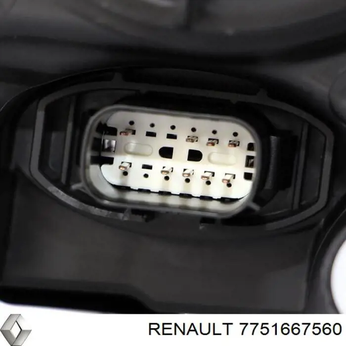 Do koszyka 7751667560 Renault (RVI) Błotnik przedni prawy