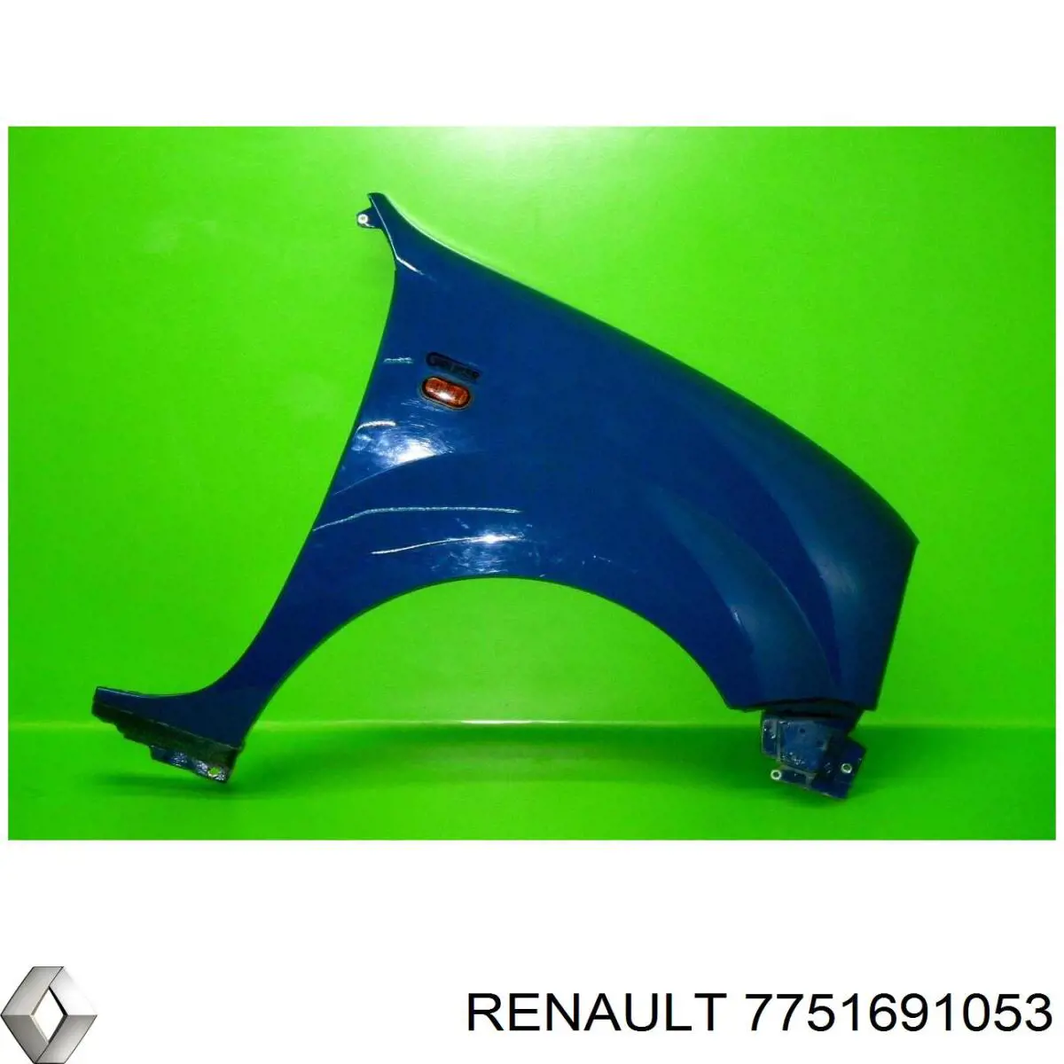 Błotnik przedni prawy Renault (RVI) 7751691053 cena, od 104,98 USD