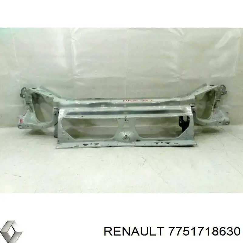 7751718630 Renault (RVI) Osłona chłodnicy kompletna (panel mocowania reflektorów)