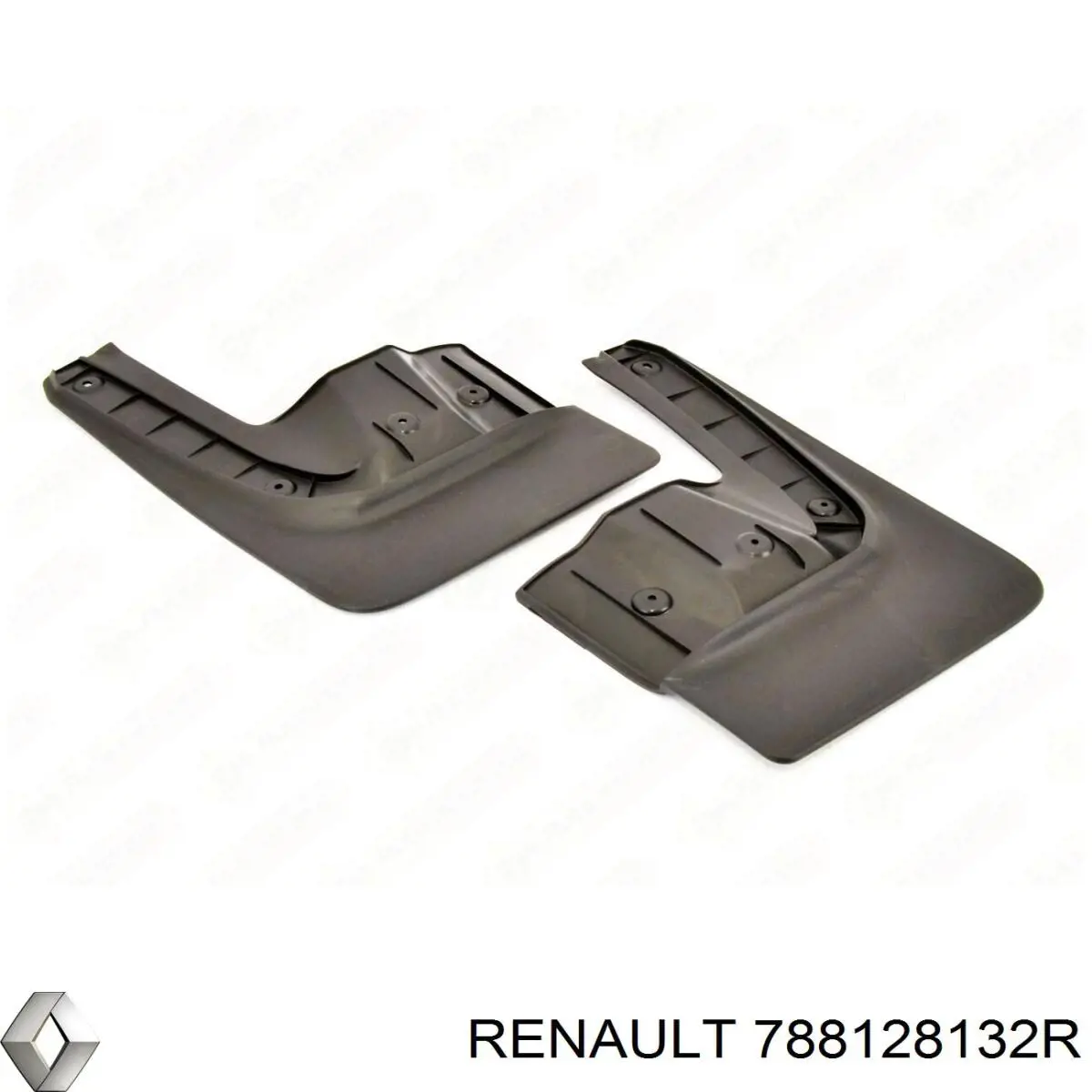 Chlapacze tylne, komplet do Renault Trafic III 