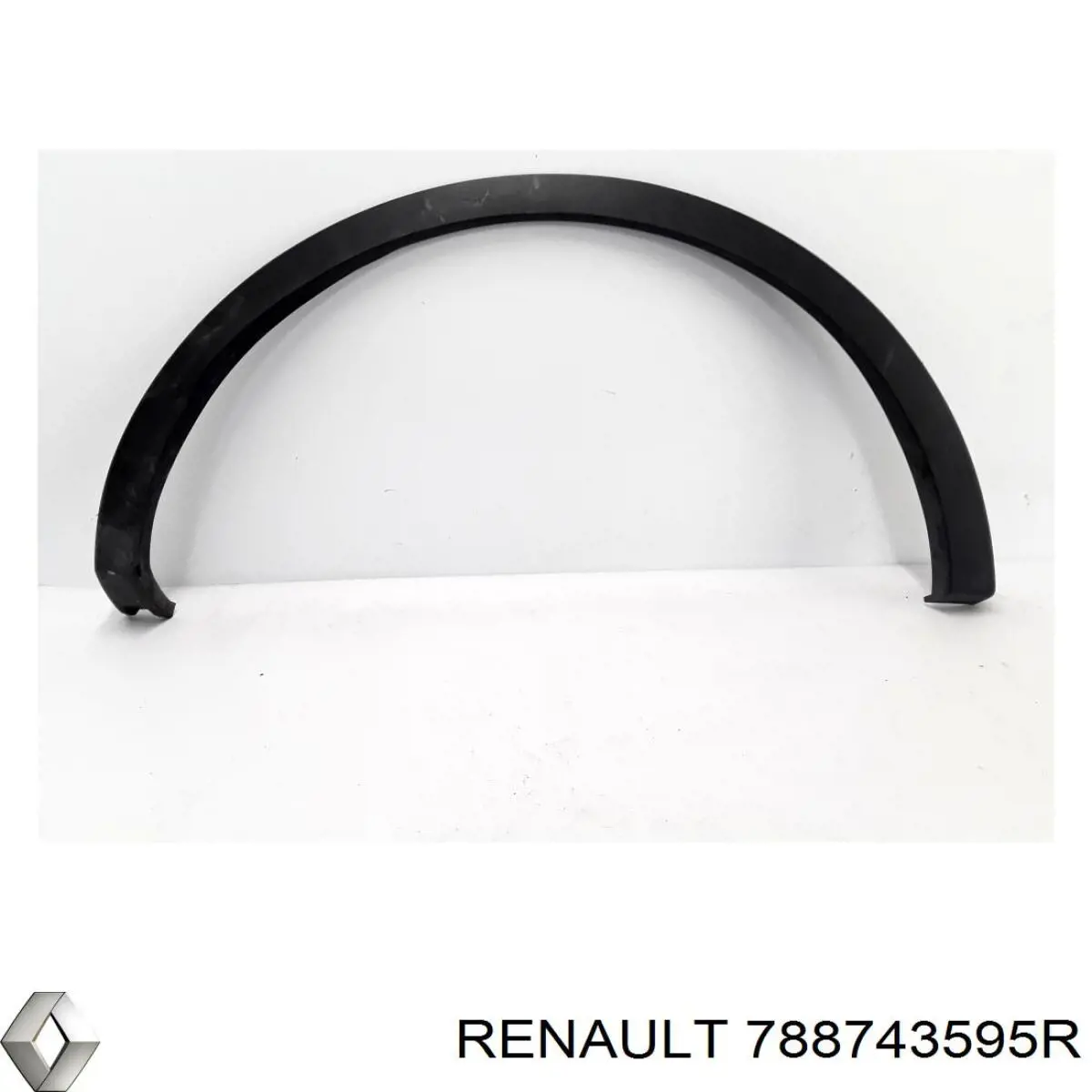 Poszerzenie (nakładka) reperaturki tylnego błotnika prawy Renault (RVI) 788743595R