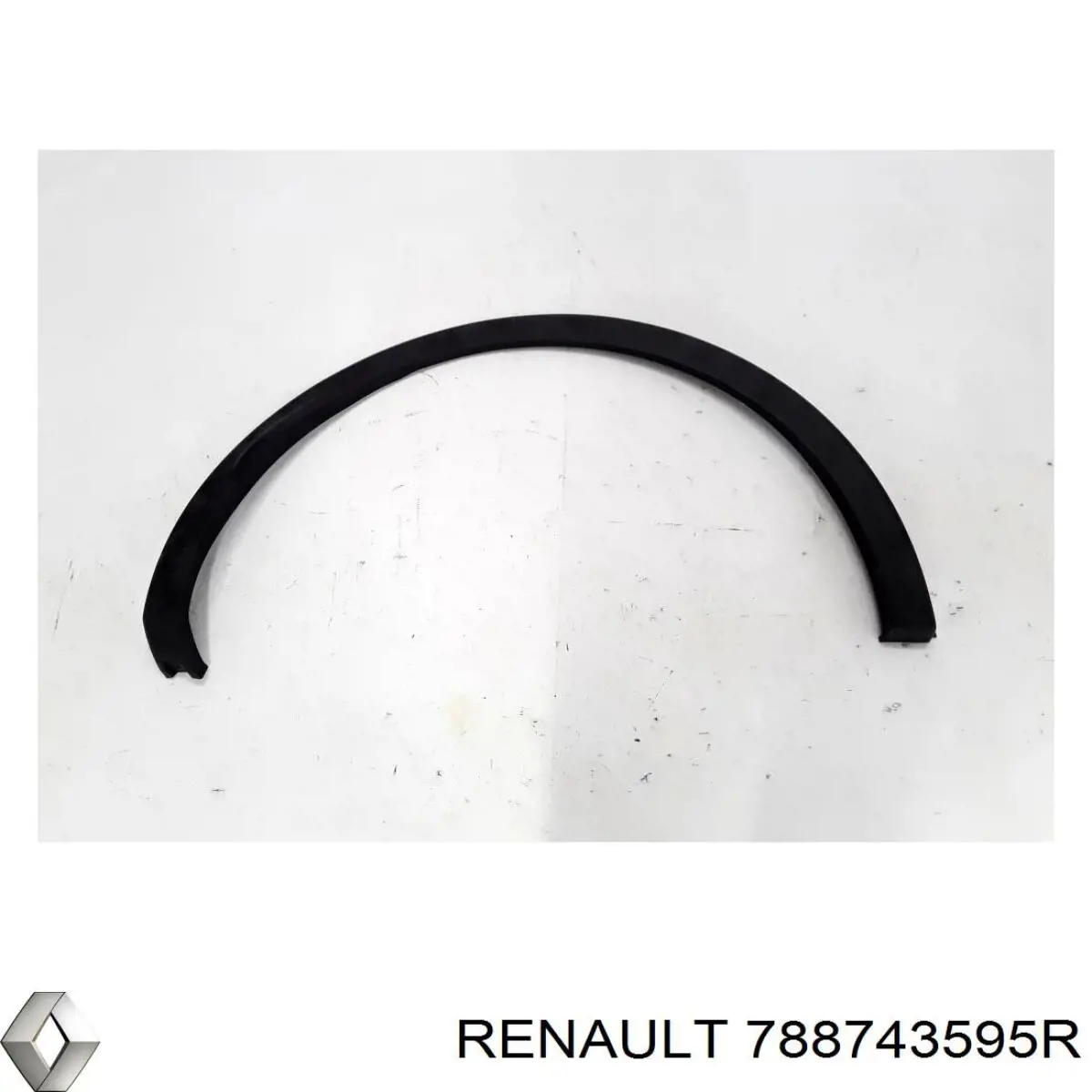 788743595R Renault (RVI) Poszerzenie (nakładka) reperaturki tylnego błotnika prawy