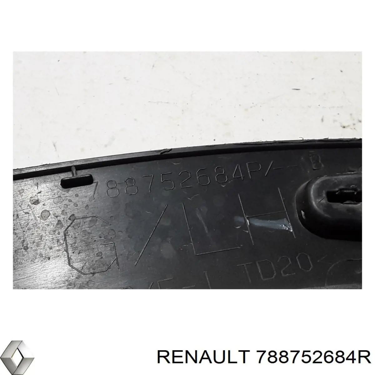 Poszerzenie (nakładka) reperaturki tylnego błotnika lewy Renault (RVI) 788752684R