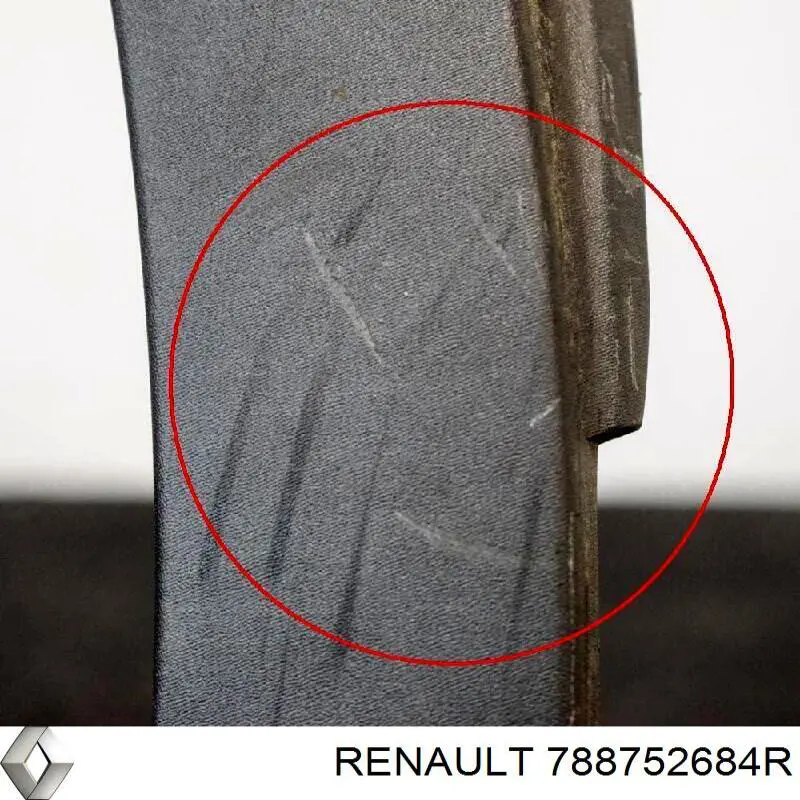 Poszerzenie (nakładka) reperaturki tylnego błotnika lewy 788752684R Renault (RVI)