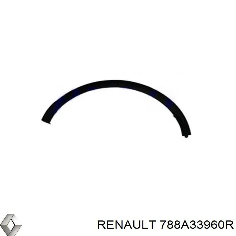 788A33960R Renault (RVI) Poszerzenie (nakładka) reperaturki tylnego błotnika lewy