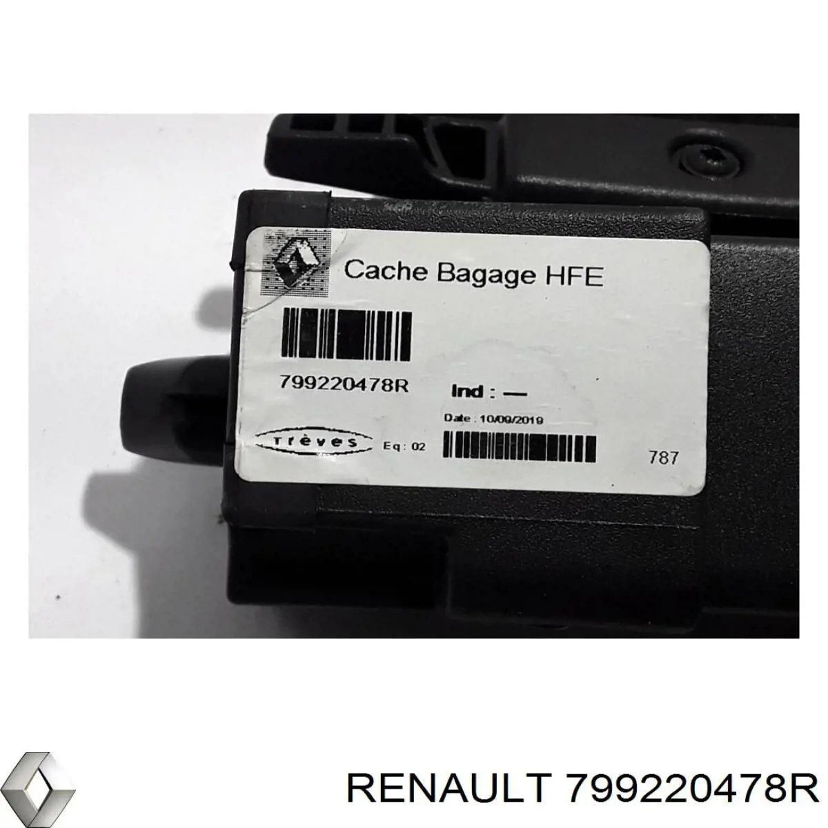 Do koszyka 799220478R Renault (RVI) Roleta przedziału bagażnika