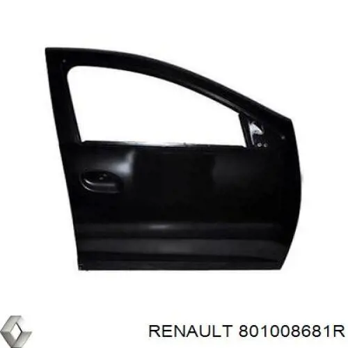 Drzwi przednie prawe Renault (RVI) 801008681R cena, od 461,40 USD
