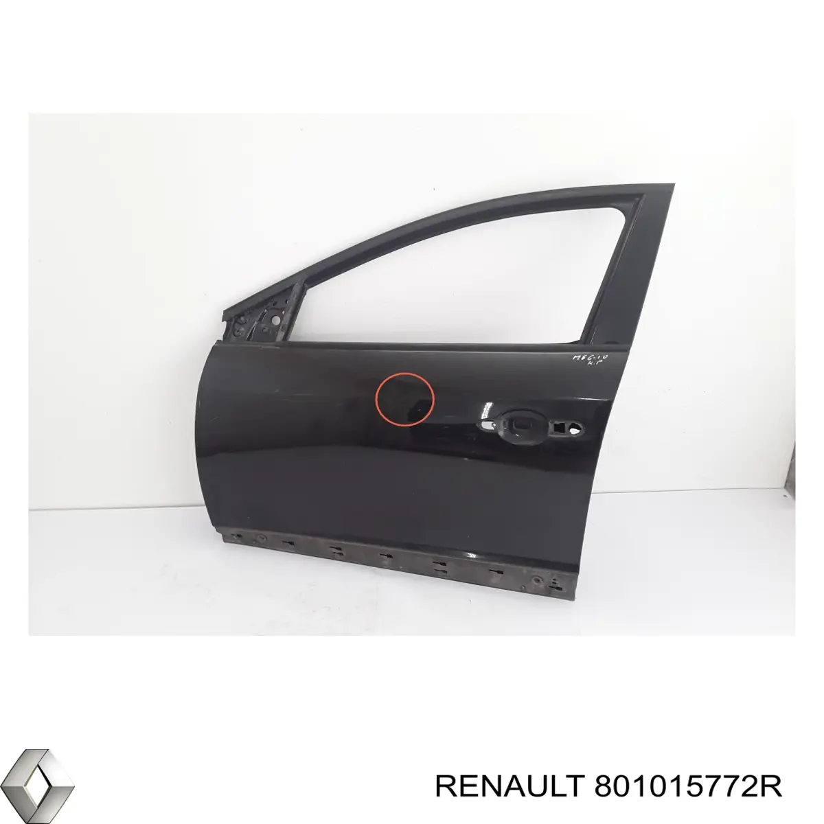 Do koszyka Drzwi przednie lewe Renault Megane III KZ0, KZ1