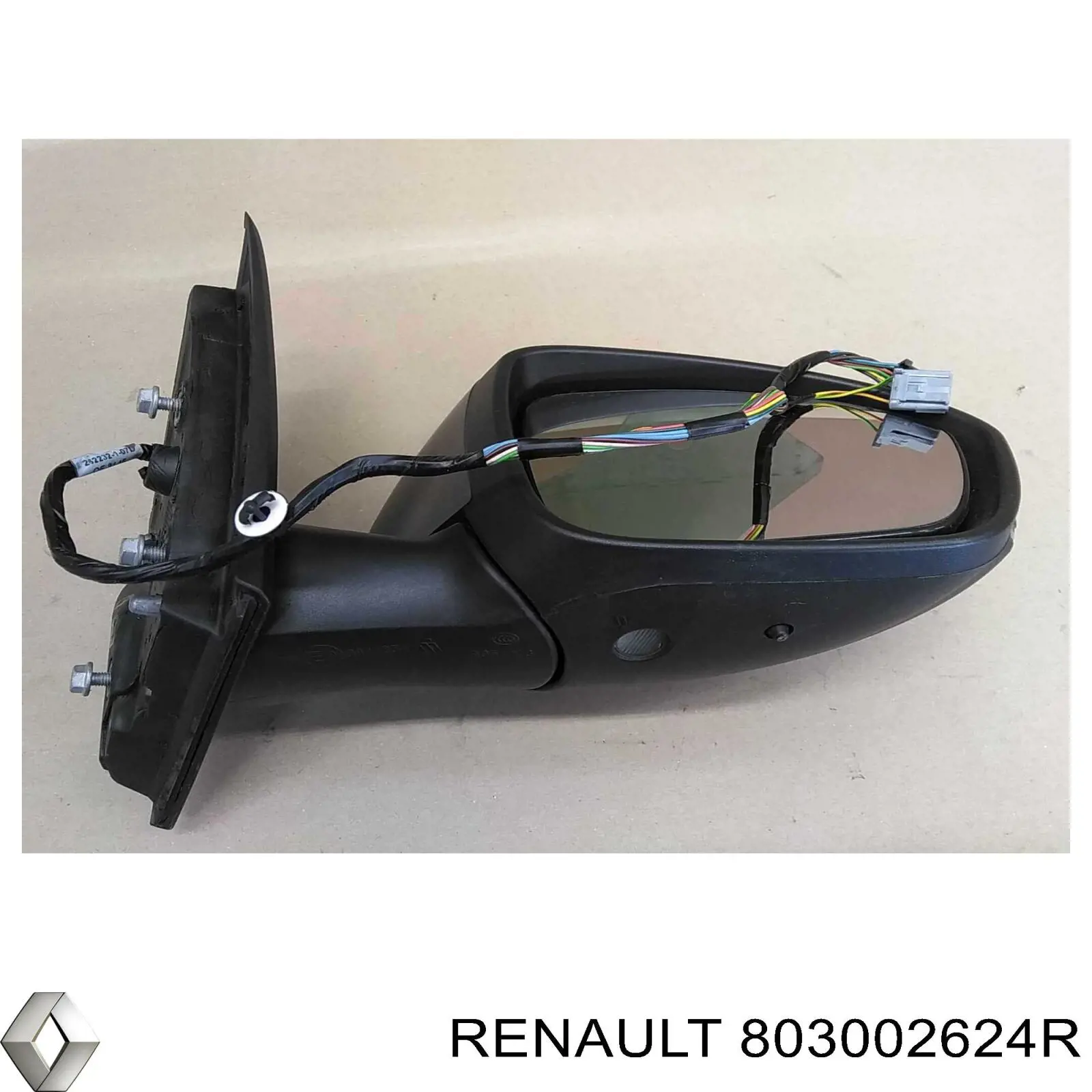 Do koszyka 803002624R Renault (RVI) Szyba drzwi prawych przednich