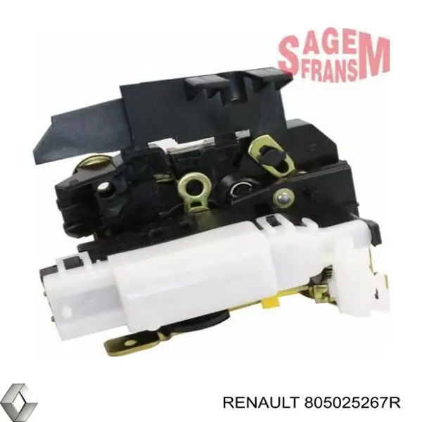 Zamek drzwi przednich prawych Renault DOKKER minivan (FE) (2012 - 2020) cena, od 68,43 USD
