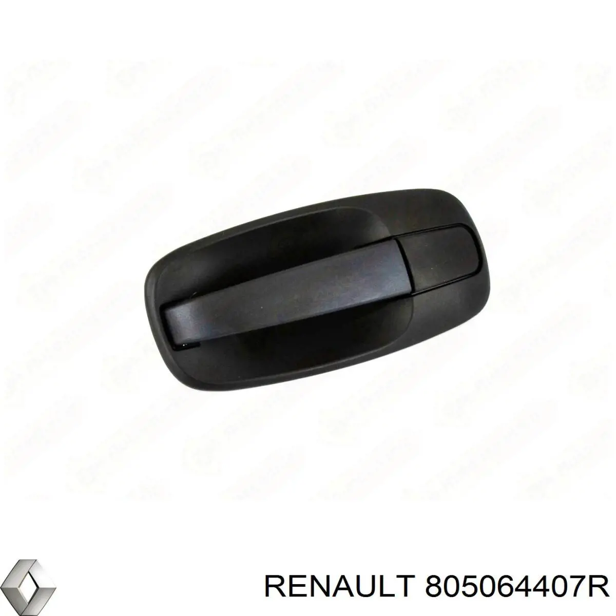 Klamka drzwi przednich zewnętrzna prawa Renault (RVI) 805064407R cena, od 26,69 USD