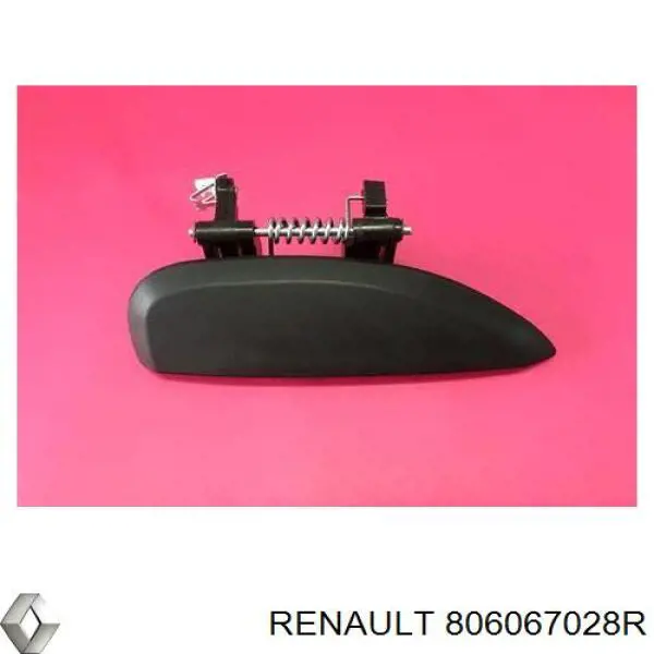 Klamka drzwi prawych przednia/tylna zewnętrzna Renault (RVI) 806063663R cena, od 37,46 USD
