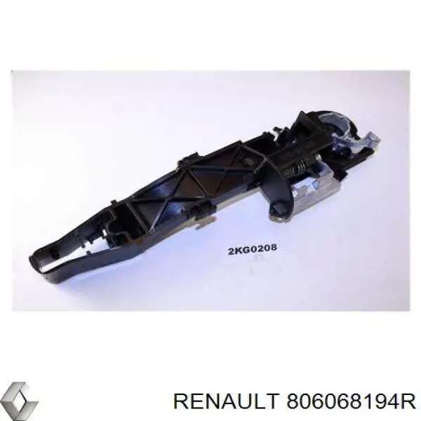 Pałąk zewnętrznej klamki drzwi przednich prawej Renault (RVI) 806068194R cena, od 56,66 USD