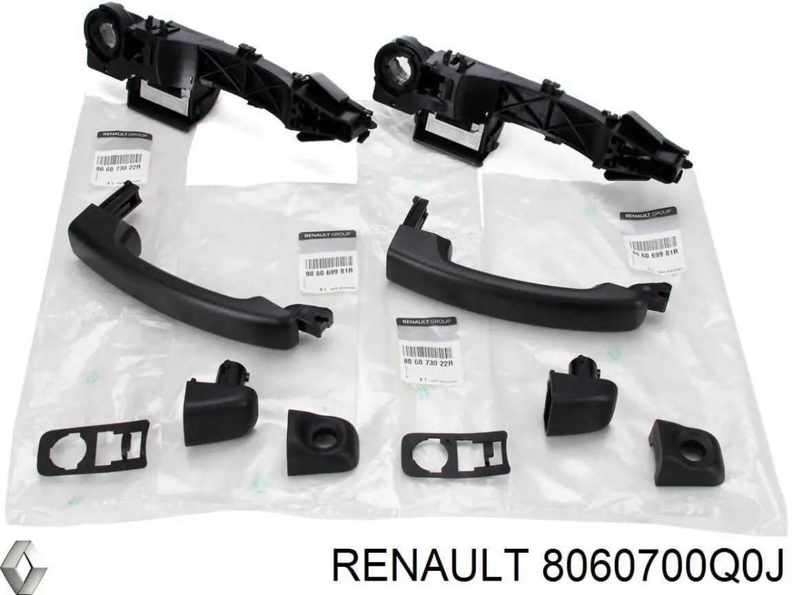 8060700Q0J Renault (RVI) Klamka drzwi przednich zewnętrzna