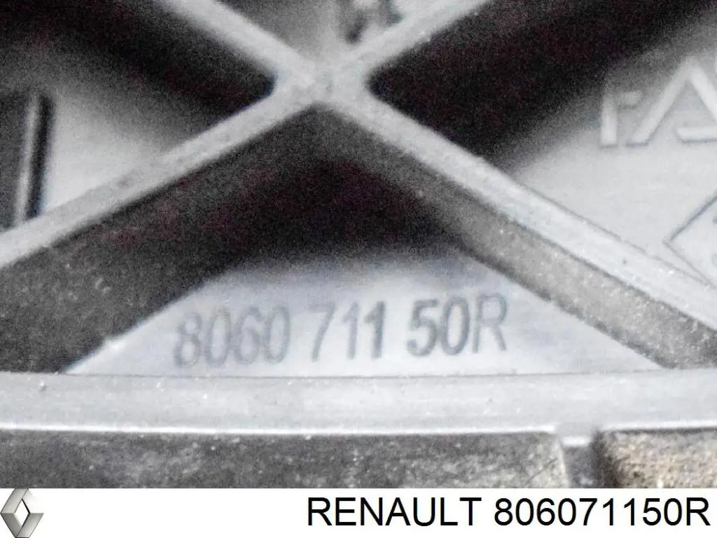 806071150R Renault (RVI) Pałąk zewnętrznej klamki drzwi tylnych lewych