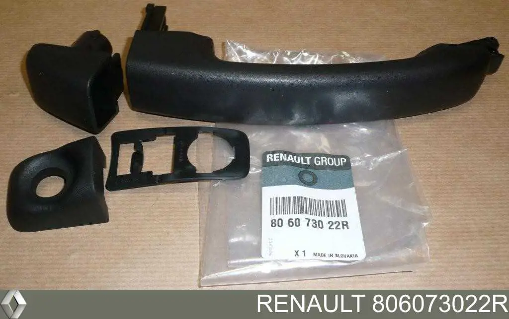 Klamka drzwi przednich zewnętrzna Renault (RVI) 806073022R cena, od 19,18 USD