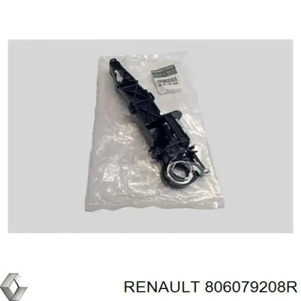 Pałąk zewnętrznej klamki drzwi przednich lewej Renault (RVI) 806079208R cena, od 53,03 USD