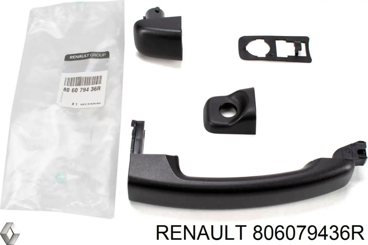 Klamka drzwi bocznych (przesuwnych) zewnętrzna Opel 95526874 cena, od 55,27 USD