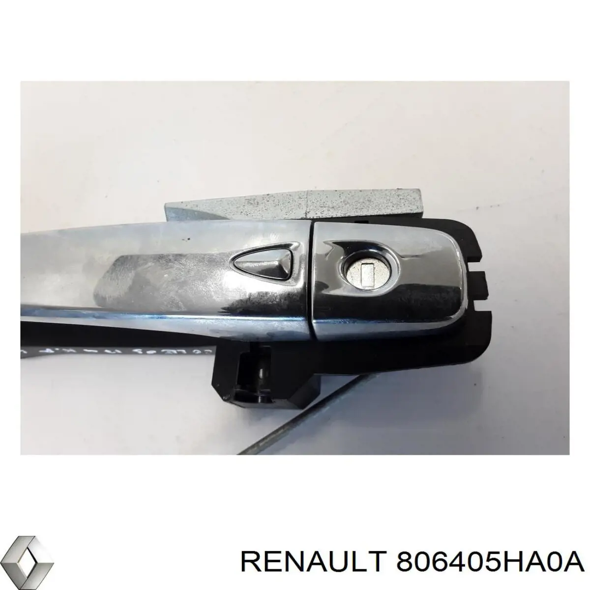 Klamka drzwi przednich zewnętrzna 806405HA0A Renault (RVI)