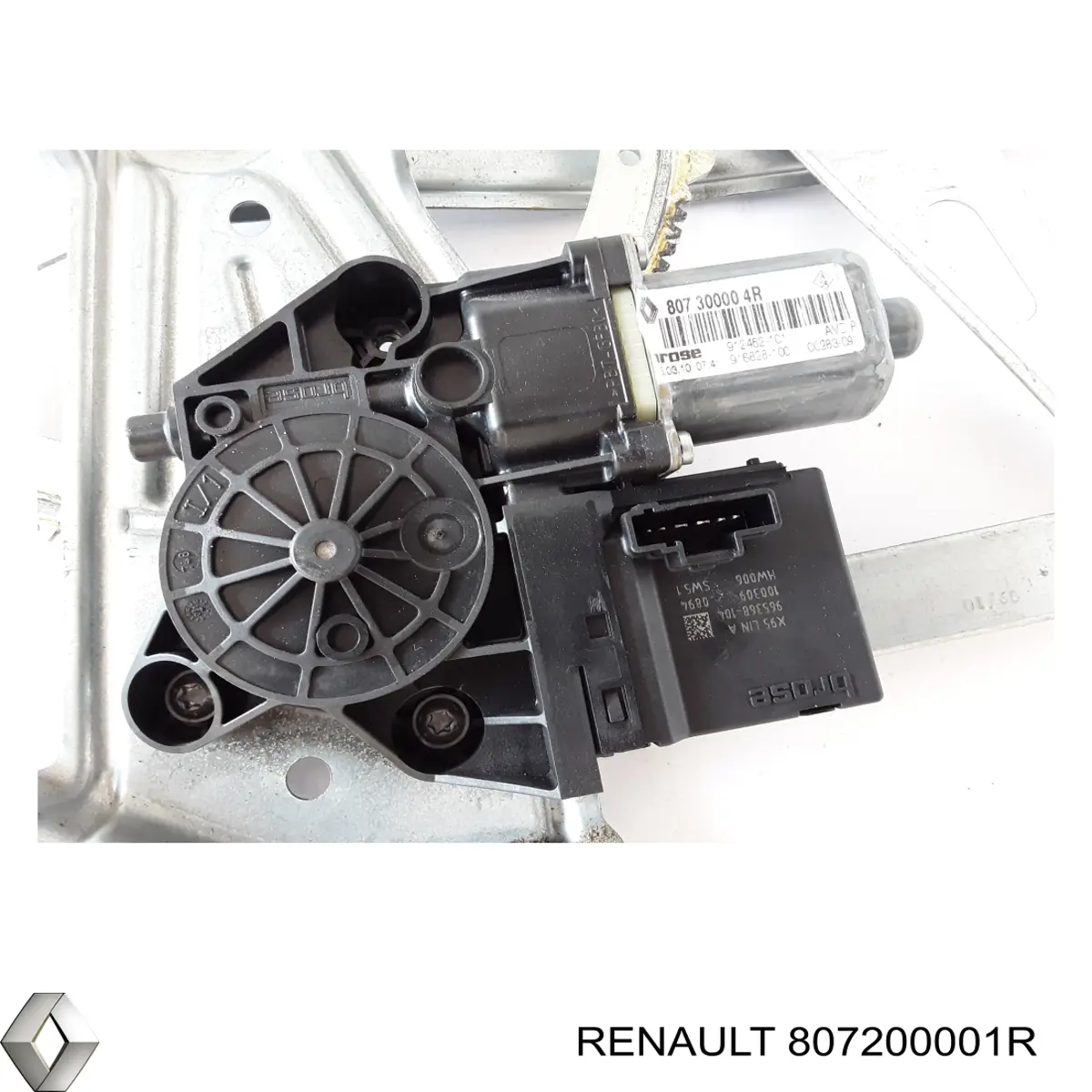 Mechanizm podnoszenia szyby drzwi przednich prawych Renault (RVI) 807200001R cena, od 68,10 USD