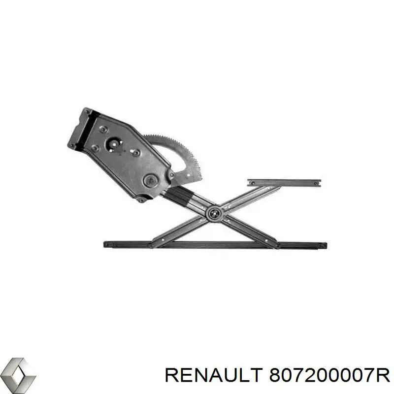 Mechanizm podnoszenia szyby drzwi przednich prawych Renault (RVI) 807200007R cena, od 70,00 USD
