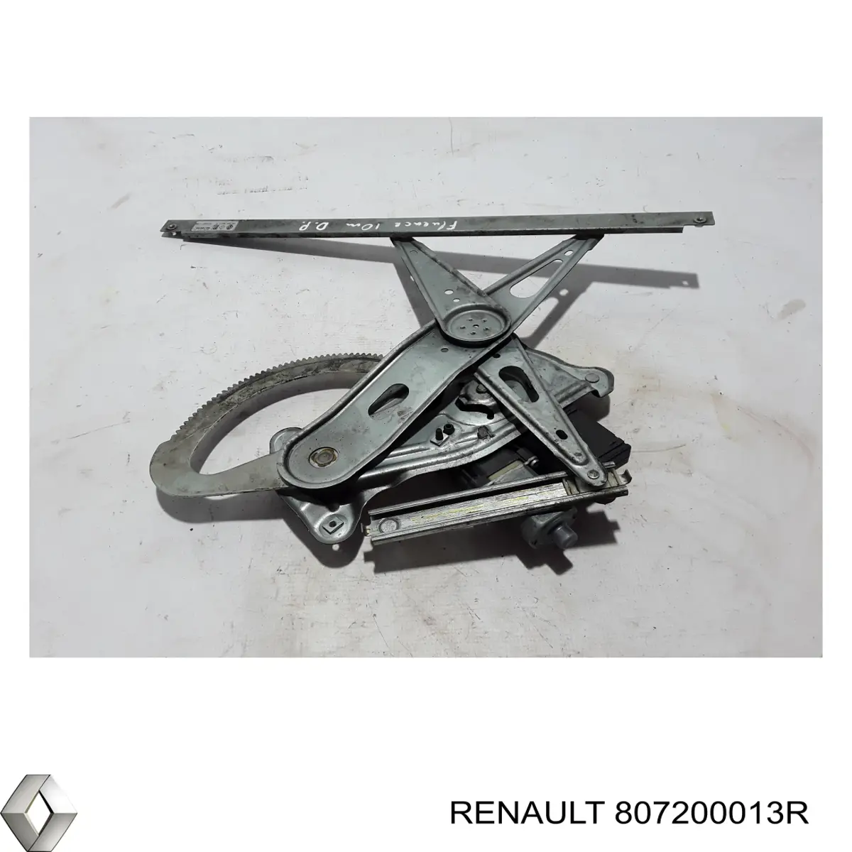 Mechanizm podnoszenia szyby drzwi przednich prawych Renault Fluence 