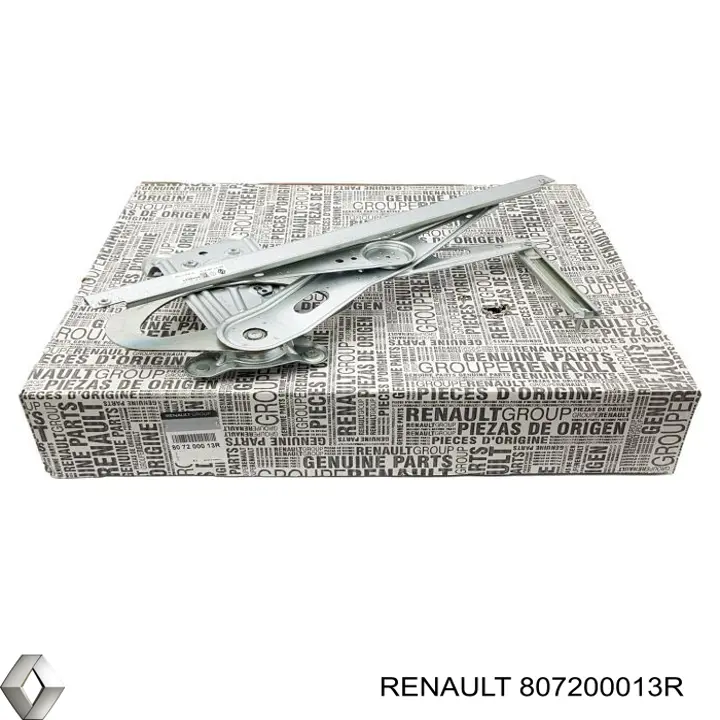 Mechanizm podnoszenia szyby drzwi przednich prawych do Renault Fluence  B3