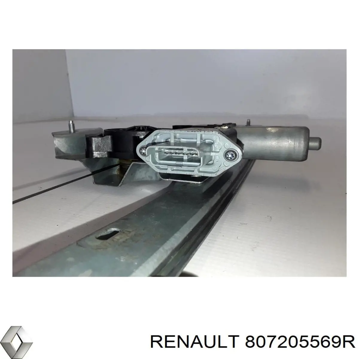 Do koszyka 807205569R Renault (RVI) Mechanizm podnoszenia szyby drzwi przednich prawych
