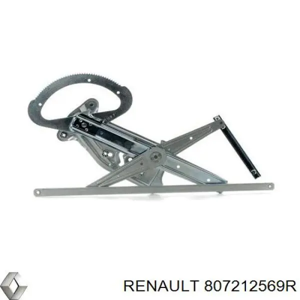 807212569R Renault (RVI) Mechanizm podnoszenia szyby drzwi przednich lewych