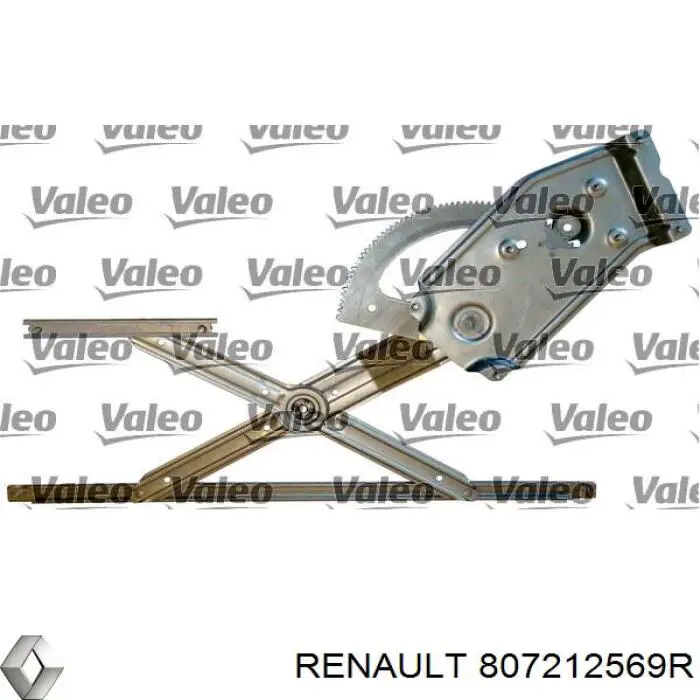Mechanizm podnoszenia szyby drzwi przednich lewych Renault (RVI) 807212569R cena, od 81,72 USD