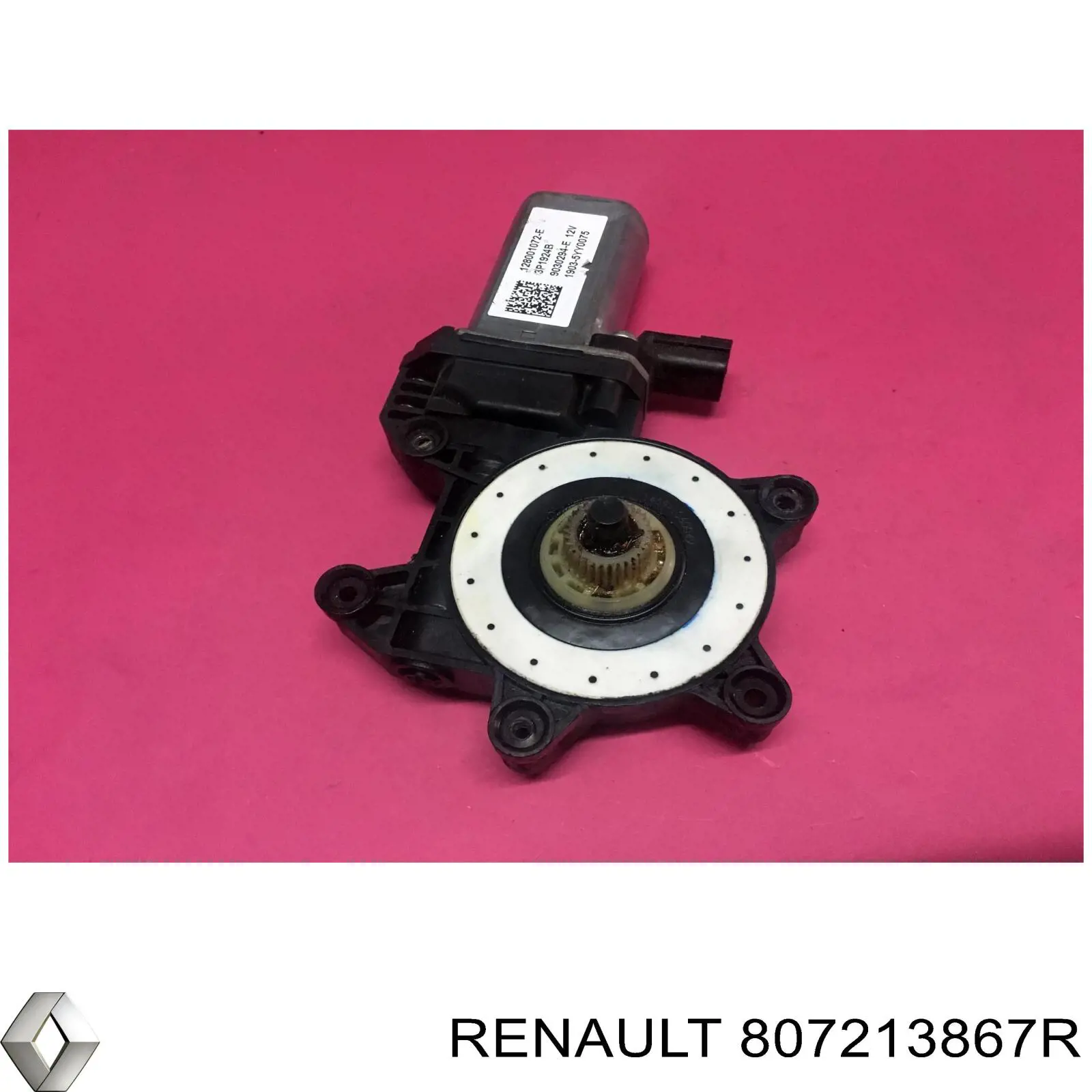 807213867R Renault (RVI) Mechanizm podnoszenia szyby drzwi przednich lewych