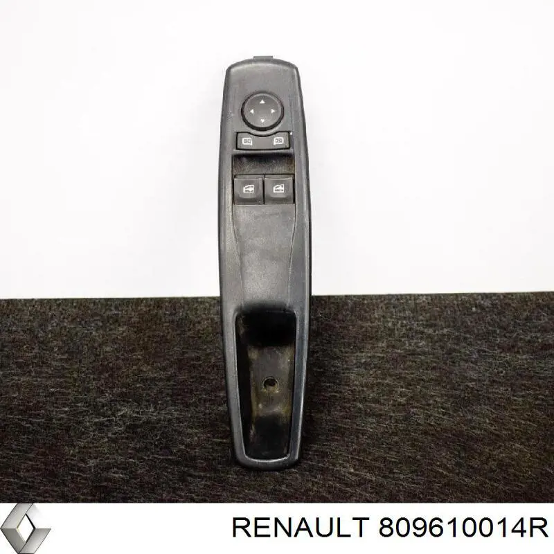 Panel przyciskowy sterowania podnośnikiem szyby przedni lewy Renault (RVI) 809610014R cena, od 95,34 USD