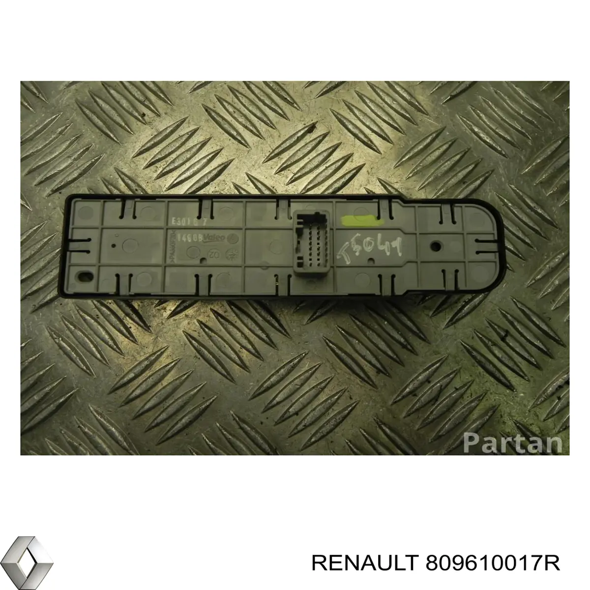 Panel przyciskowy sterowania podnośnikiem szyby przedni lewy Renault (RVI) 809610017R cena, od 76,62 USD