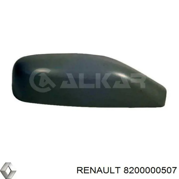 Nakładka (pokrywa) lusterka wstecznego prawa Renault (RVI) 8200000507 cena, od 18,67 USD