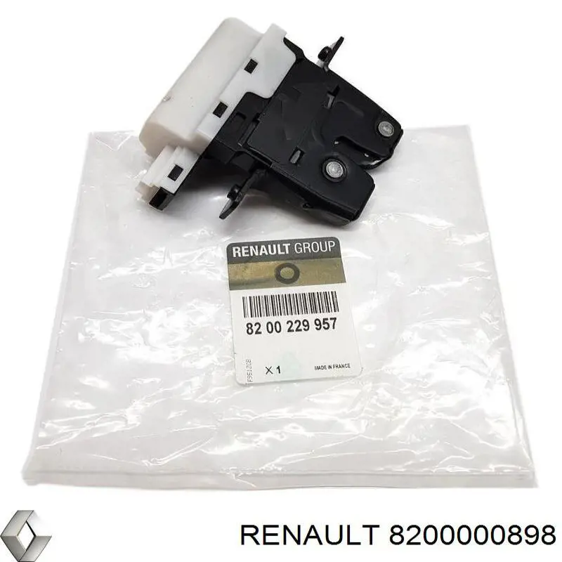 Zamek klapy bagażnika (3/5 drzwi tylnych) Renault (RVI) 8200000898 cena, od 45,97 USD