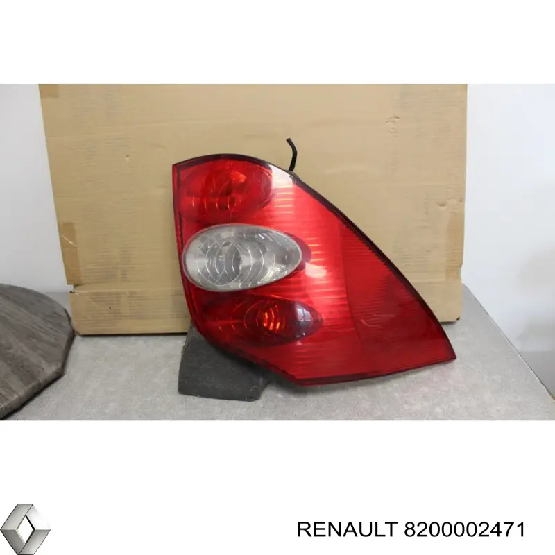 Do koszyka 8200002471 Renault (RVI) Lampa zespolona tylna lewa